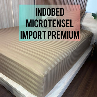 INDOBED Tinggi 30 Sprei Hotel Microtensel Premium Gramasi 120