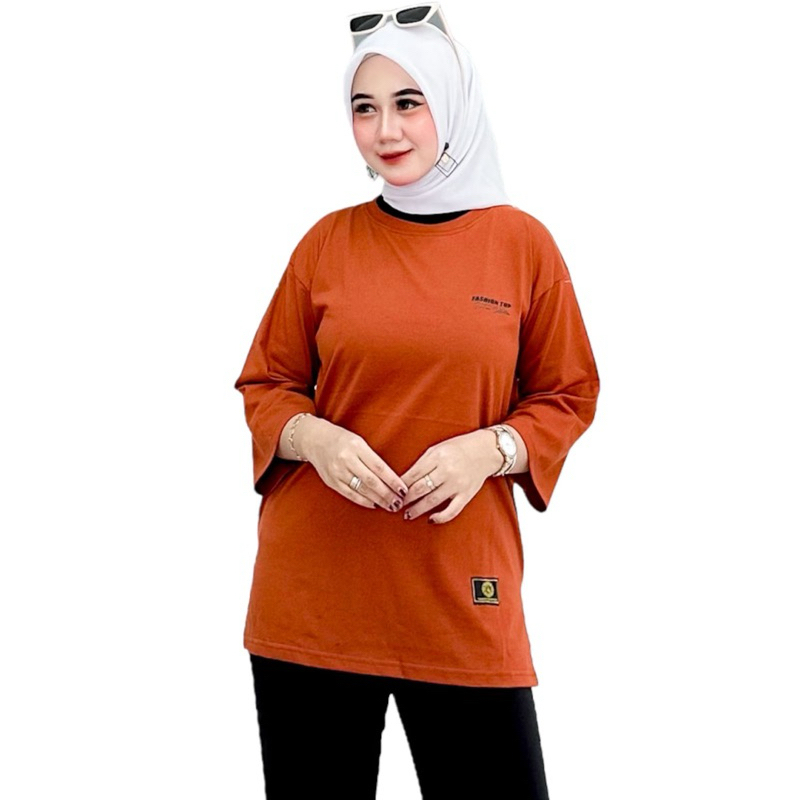 KATUN STYLISHWAY OVERSIZE T-SHIRT // 7/8 SLEEVE T-SHIRT // 24S Combed Cotton T-SHIRT // PREMIUM 3 Li