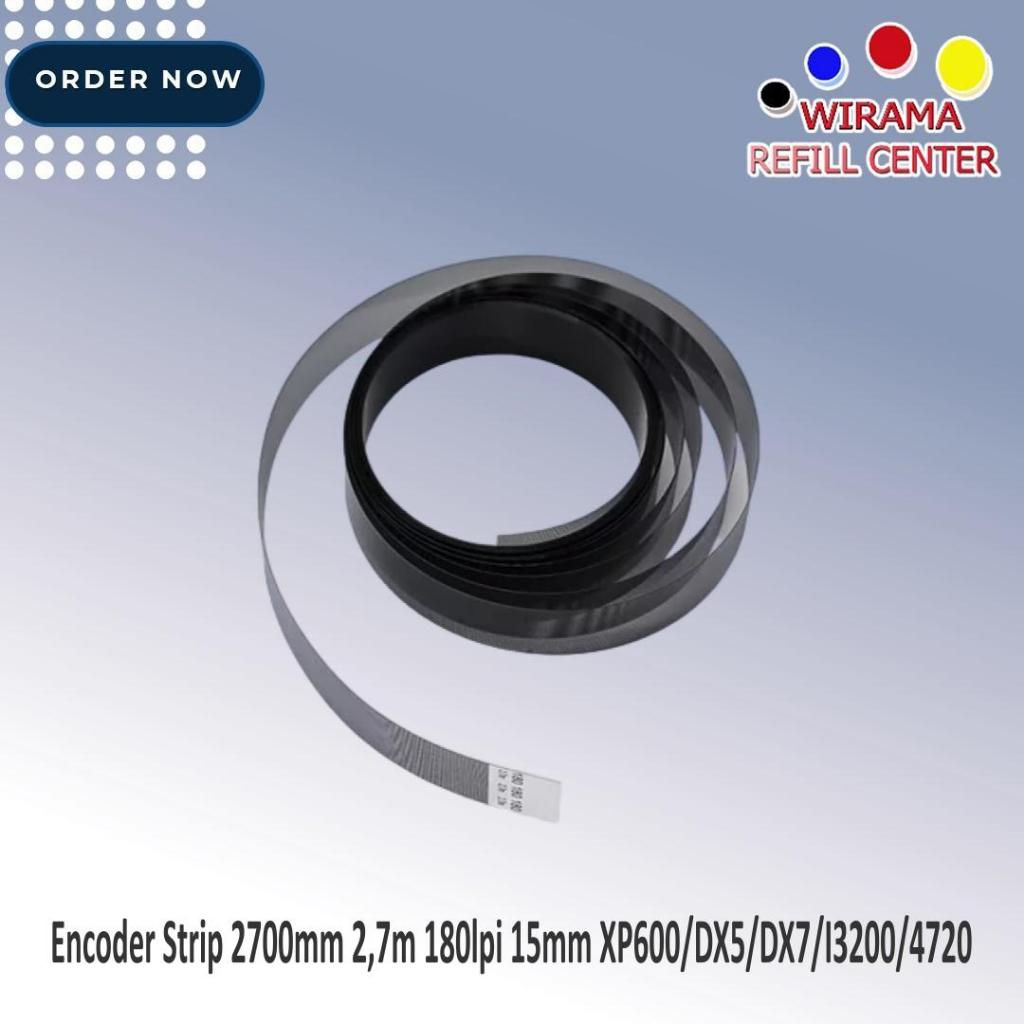 แถบเข้ารหัส 2700 มม. 2.7 ม. 180lpi 15 มม. XP600/DX5/DX7/I3200/4720