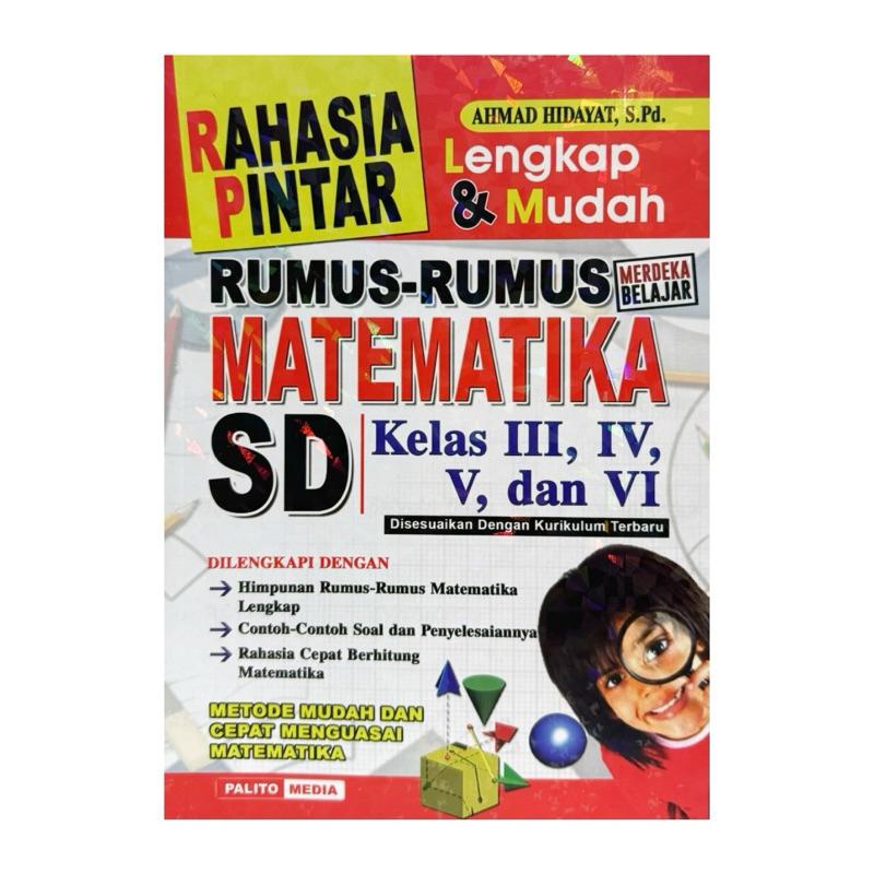 SMART SECRET OF MATHEMATICS สูตรสําหรับ ELEMENTARY SCHOOL เกรด 3, 4, 5, 6