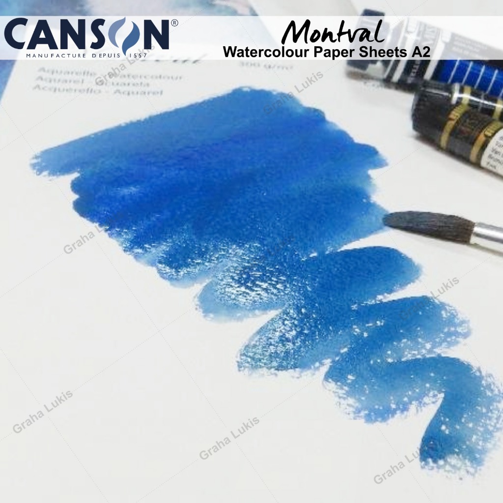 กระดาษสีน้ํา RK Canson Montval A2 200 แกรม / 220 แกรม