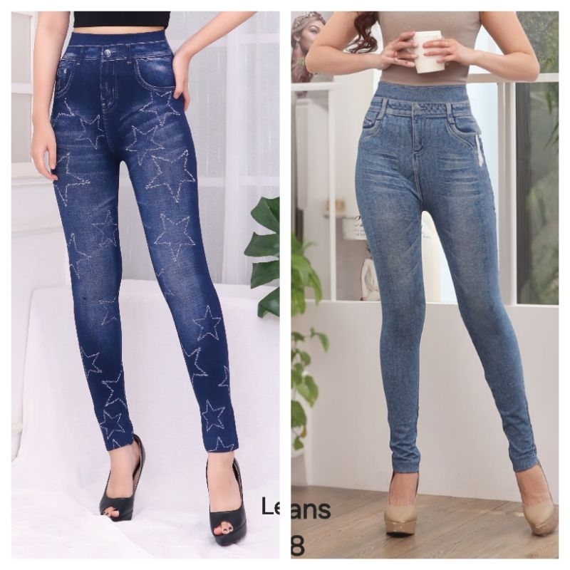 7j FAVORITE กางเกงยีนส์ผู้หญิง LEGGINGS