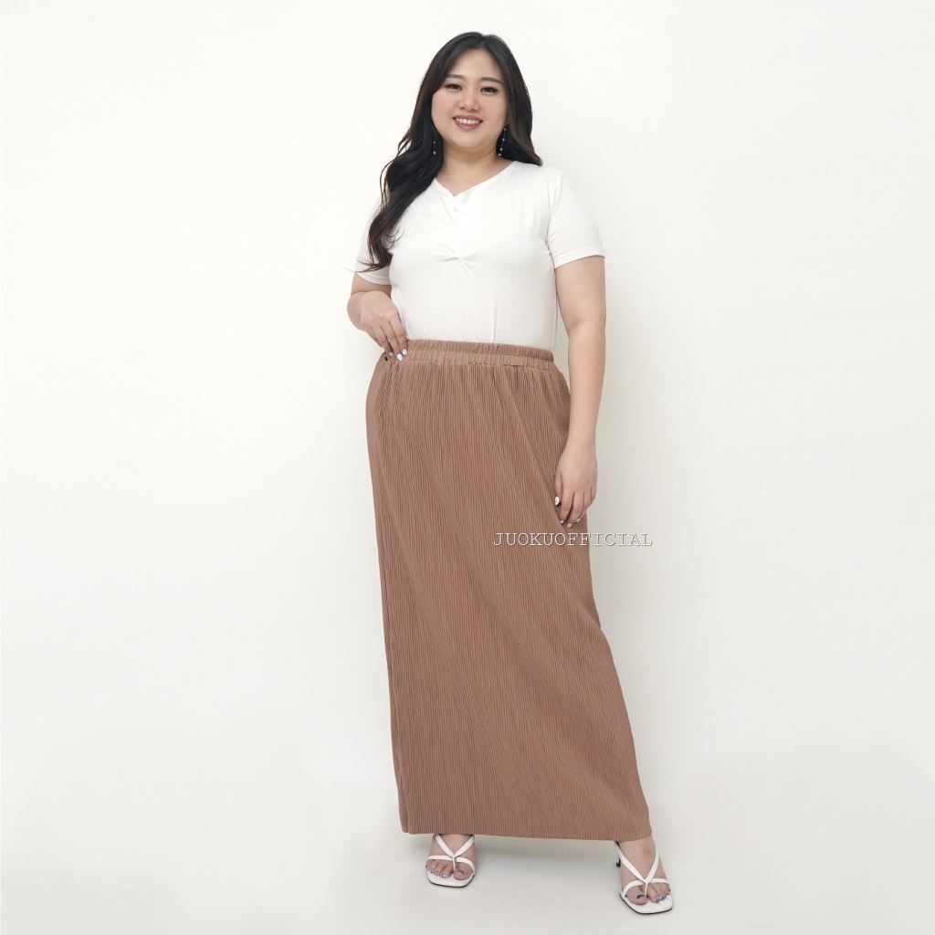 กระโปรงสปันจัมโบ้ Plisket Lidi / กระโปรงโปsket Jumbo / Plisket พรีเมี่ยม / กระโปรงพลีท ราคา ถูกที่สุด ดีลบีเคเค แกลเลอรีภาพที่ 3