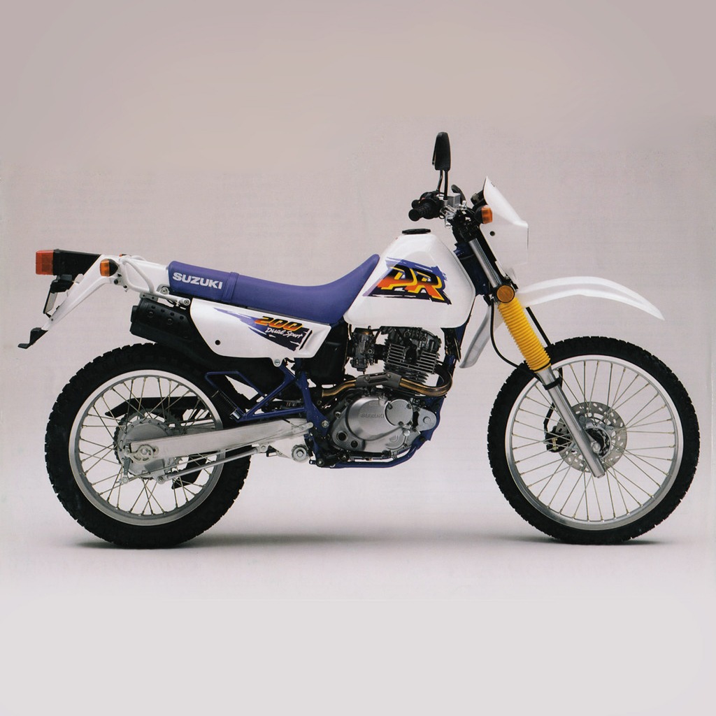 สติ๊กเกอร์รูปลอก Suzuki DR 200 1996 Hatesix