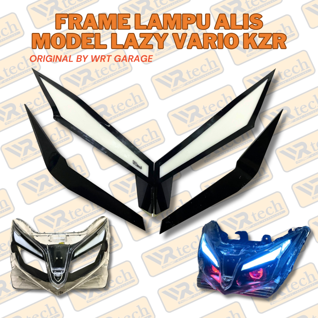 อะคริลิค Frame Lazy Eyebrow Lamp Lazy Vario รุ่น KZR ไม่มี LED