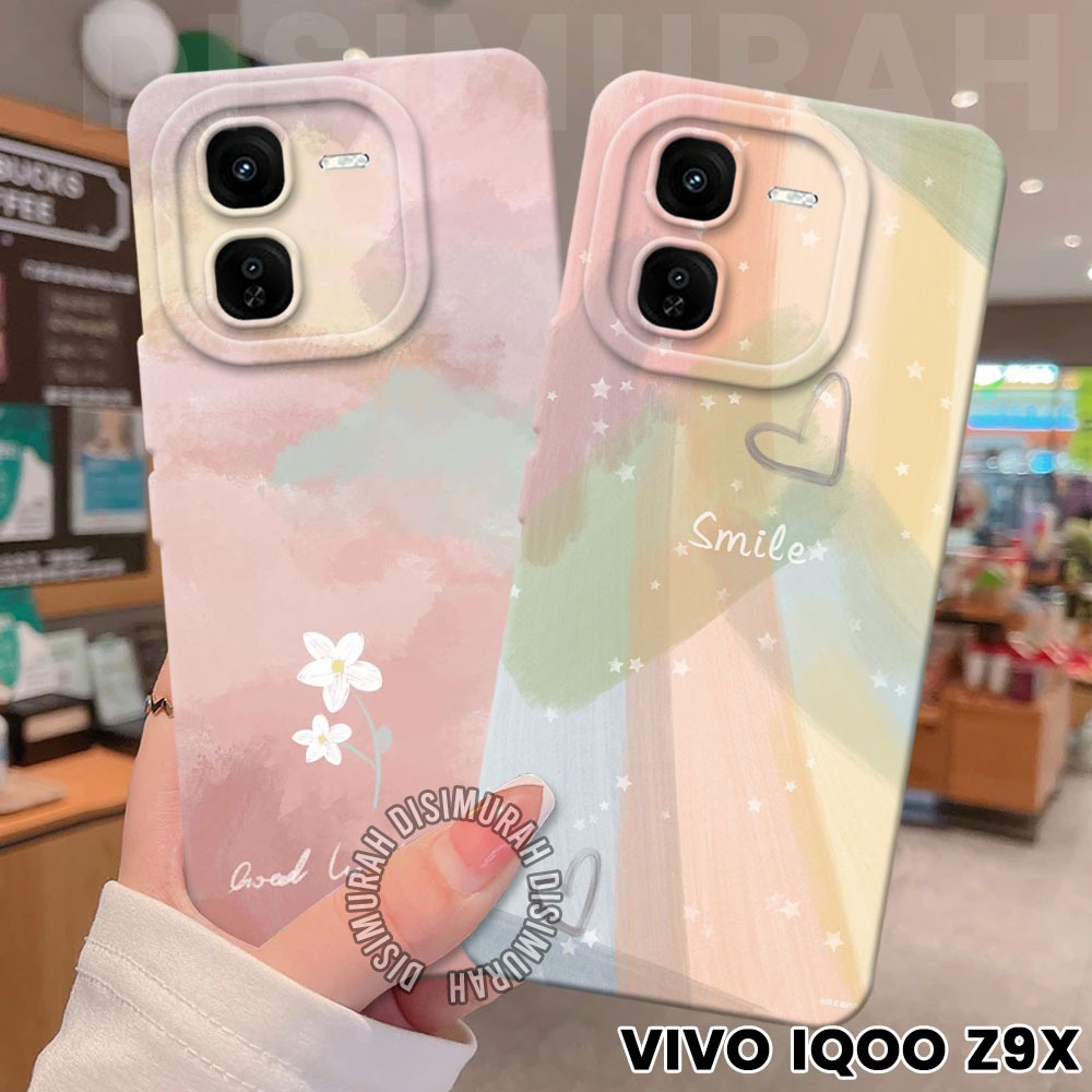 Vivo IQOO Z9X Z7/Z7X Fashion Case Rainbow (DS02) Softcase Prokamera Mobile Phone Protector ราคาถูก