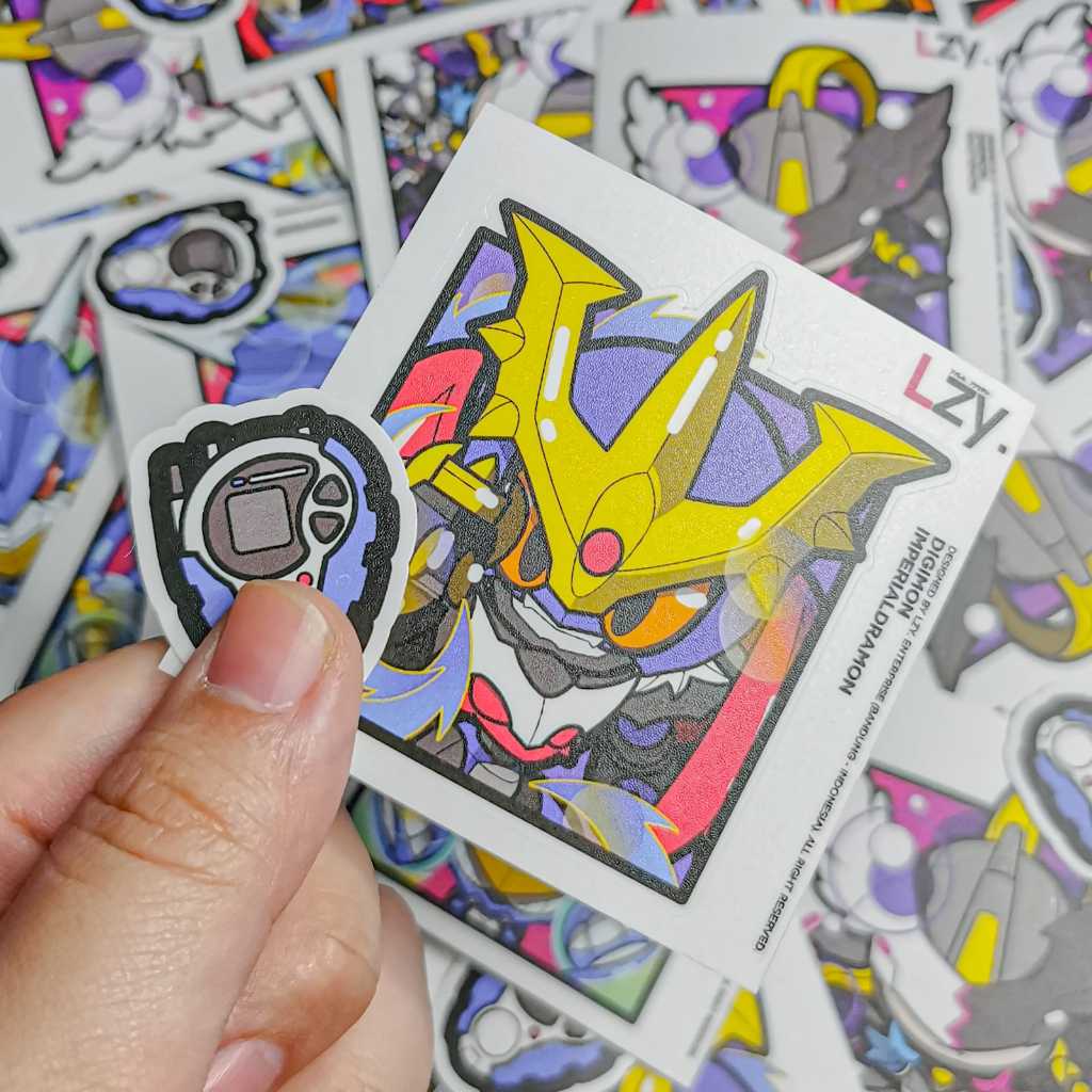 สติ๊กเกอร์ SET 79 / 80 / 81 DIGIMON (ST-079/ST-080/ST-21) ออกแบบโดย LZY - รูปที่ 5