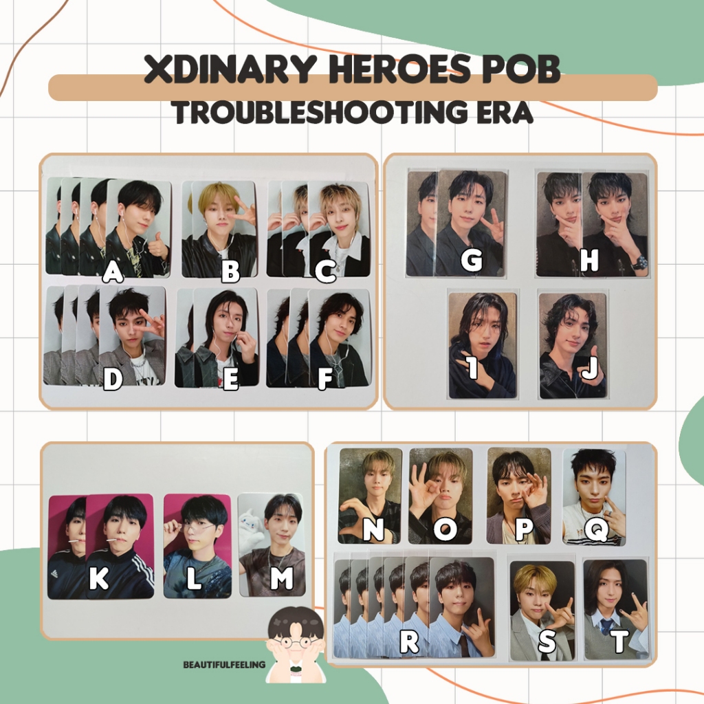READY INA - XDINARY HEROES TROUBLESHOOTING CLOSED BETA DIARY PC PHOTOCARD MUBEAT MMT WHOSFAN