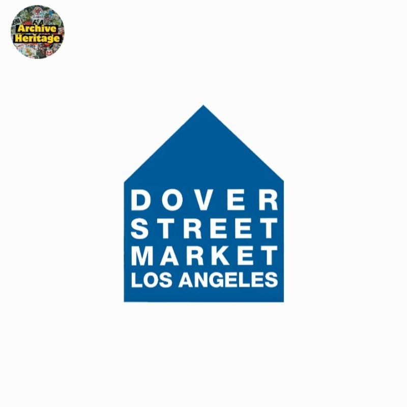 สติ๊กเกอร์ Dover Street Market LA DSM โลโก้แบรนด์ streetwear hypebeast
