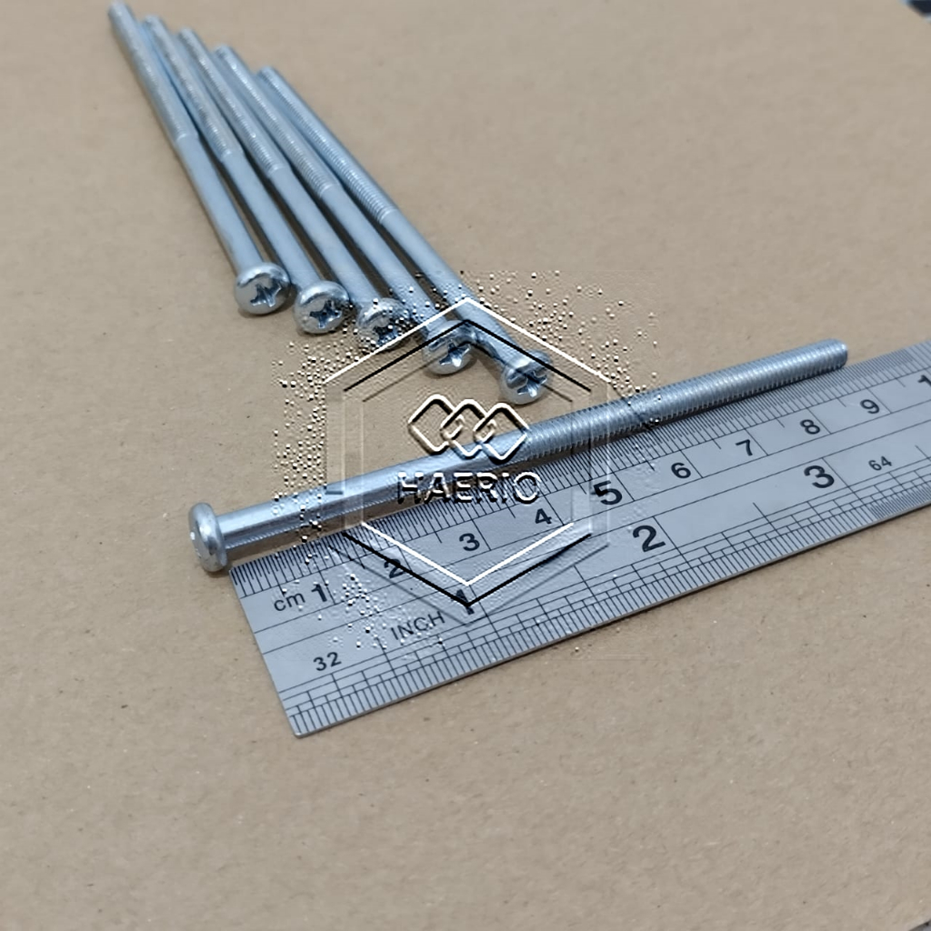 JP M5X90 PAN HEAD SCREW M5 X 90 LENGTH 9CM 9 CM BAUD 8 5X90 5 X 90 MM 90MM 90MM 90MM SCREWDRIVER PLU