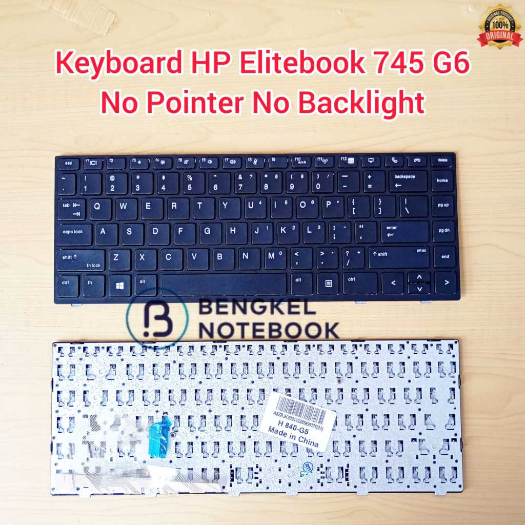 HP Elitebook 745 G5 745 G6 840 G5 840 G6 745-G6 840-G5 840-G6 ไม่มีตัวชี้ไม่มีแบ็คไลท์