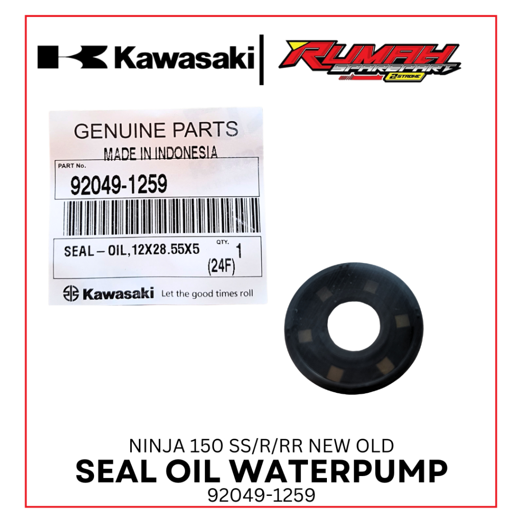 ซีลน้ํามัน WATERPUMP NINJA 150 SS/R/RR ใหม่ OLD ORIGINAL KAWASAKI