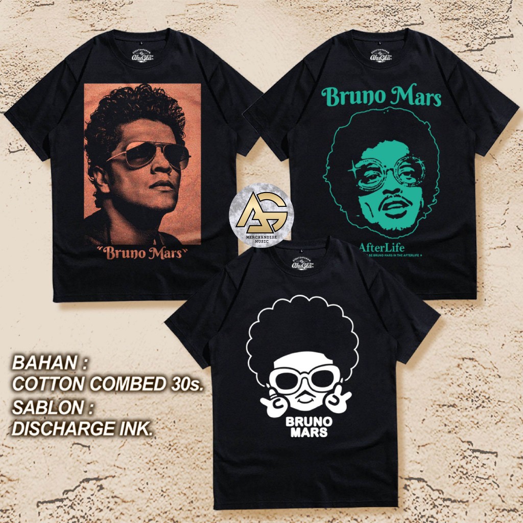 เสื้อยืด MUSIC - BRUNO MARS - เสื้อยืด BRUNO MARS