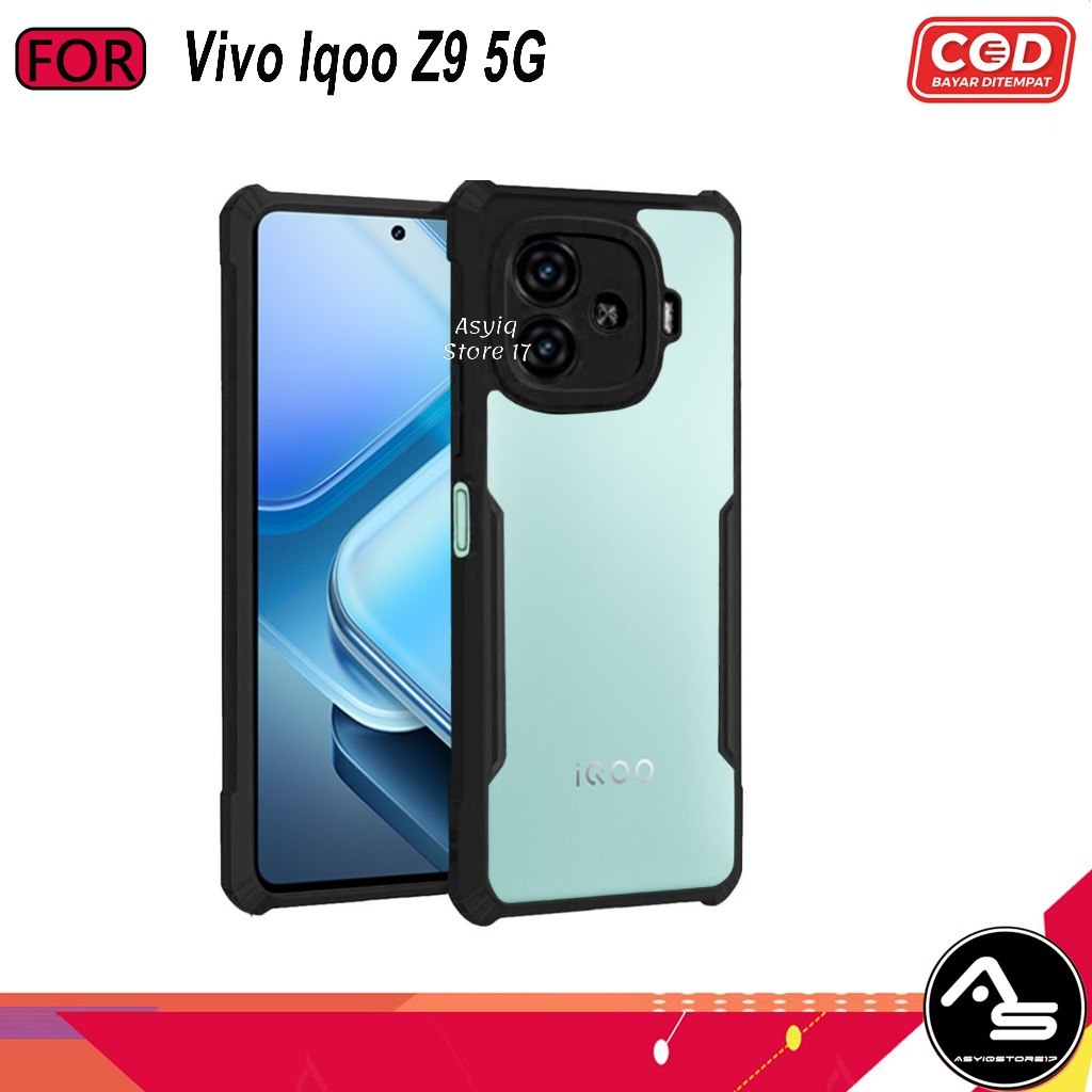 เคส Vivo Iqoo Z7 5G Z9 5G Z9X 5G Softcase กันกระแทกปลอกใส