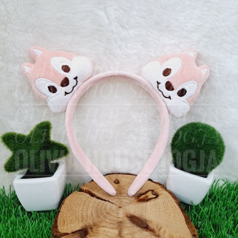 Chip And Dale Head ที่คาดผมตุ๊กตาชิปและหัว Dale 2 ชิปและที่คาดผม Dale