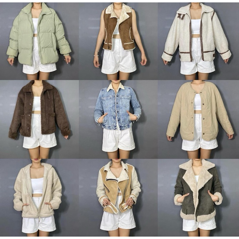 SUEDE JACKET / SHERPA JACKET / DENIM JACKET / FUR JACKET / JACKET