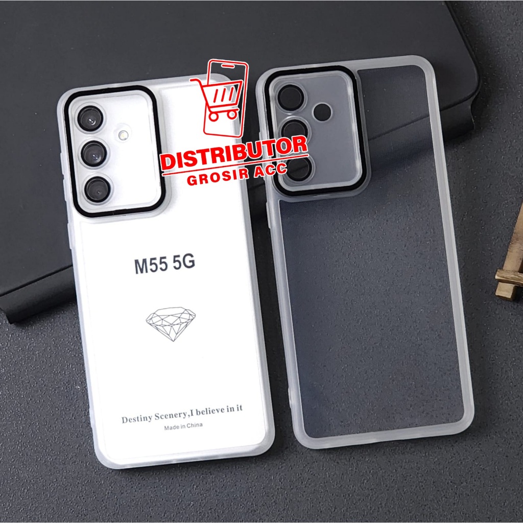 SAMSUNG M55 5G SOFT CLEAR LENS CAMERA SAMSUNG M55 5G