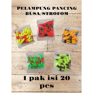 PELAMPUNG PANCING BUSA 1 PAK ISI 20 PCS