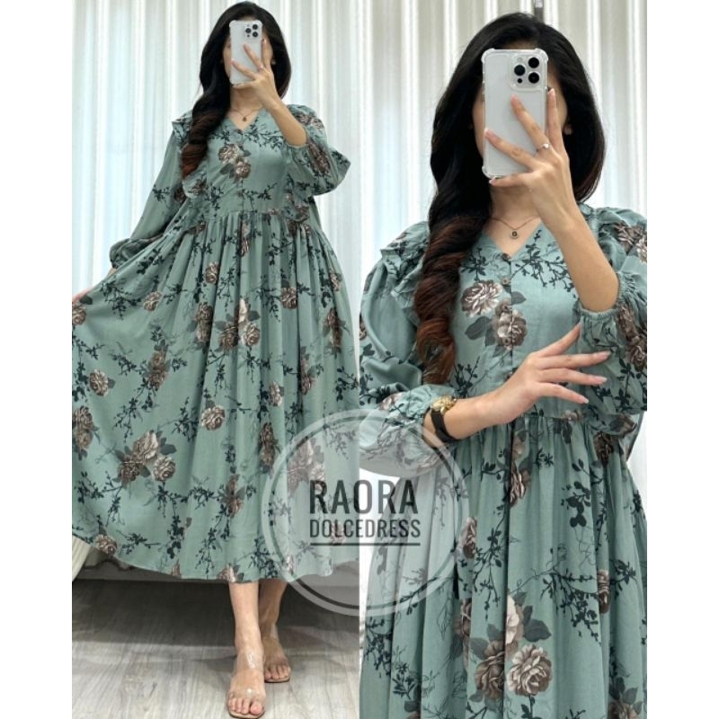 Raora dress by DolceDress / เดรสร่วมสมัย / เดรสล่าสุด / เดรสอินเทรนด์สวยๆล่าสุด