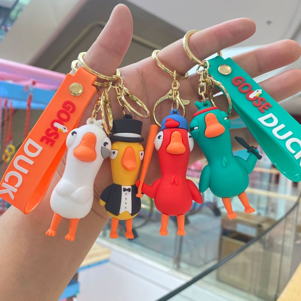กันตุนแกน พวงกุญแจห่าน พวงกุญแจเป็ด เป็ด เป็ด เป็ด น่ารัก ที่แขวนเป็ด ของที่ระลึก ของขวัญสําหรับเด็ก