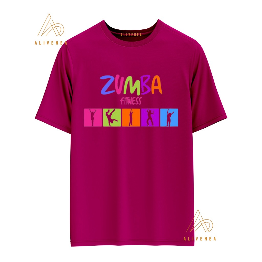 เสื้อยืดผู้หญิง ZUMBA/เสื้อยืด ZUMBA SPORTY สําหรับผู้หญิง/เสื้อยืดกีฬา