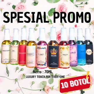 Paket Parfum Spray 70ml BS70 Pria Wanita Unisex / Paket Parfum Murah