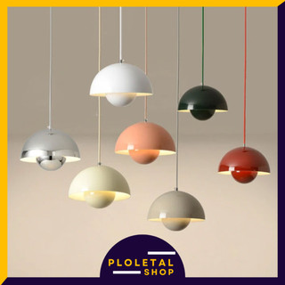 Lampu Gantung Hias Pendant Light Dimmable 3 in 1 Color 18W 23cm Lampu Hias Estetik Bulat - HL27