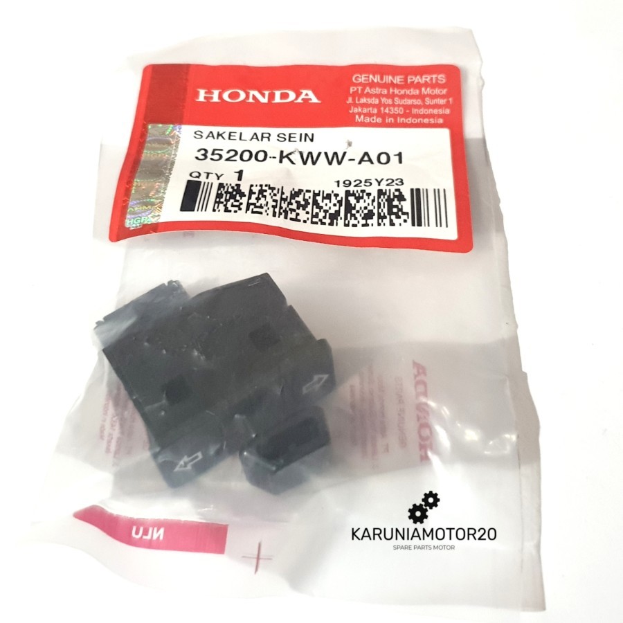 Original AMM Spacy คาร์บูเรเตอร์/Revo 110 สวิตช์ไฟเลี้ยว 35200-KWW-A01