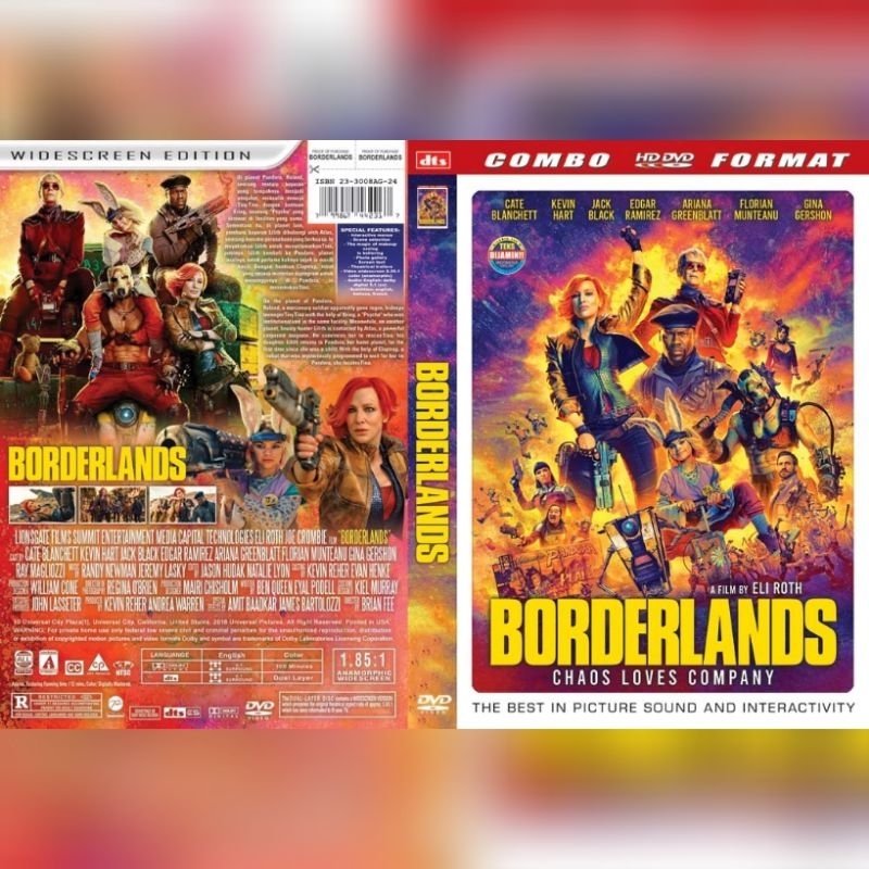 BORDERLANDS Movie Cassette - 2024 - HD