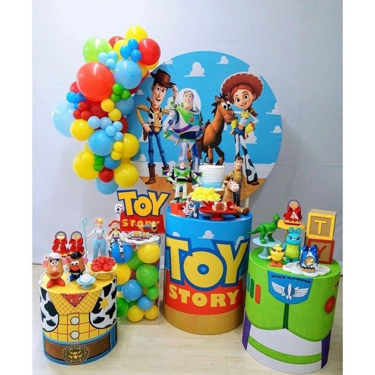 Toy Story Topper / Topper / ตกแต่งเค้กวันเกิด