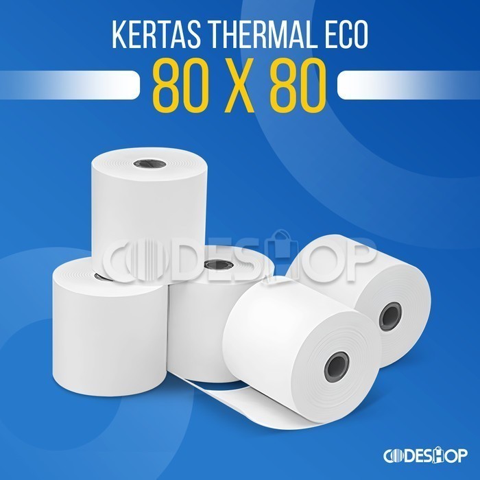 Bluetooth Thermal Supplies Paper ขนาด 80 x 80 / 80x80 mm