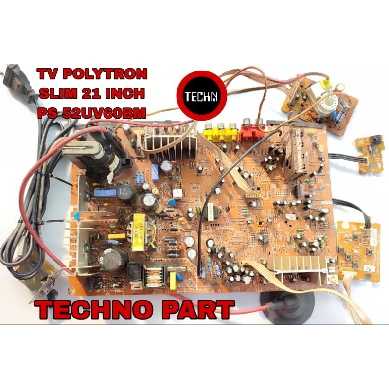 MESIN POLYTRON SLIM 21 INCH TV MACHINE (PS 52UV60BM)