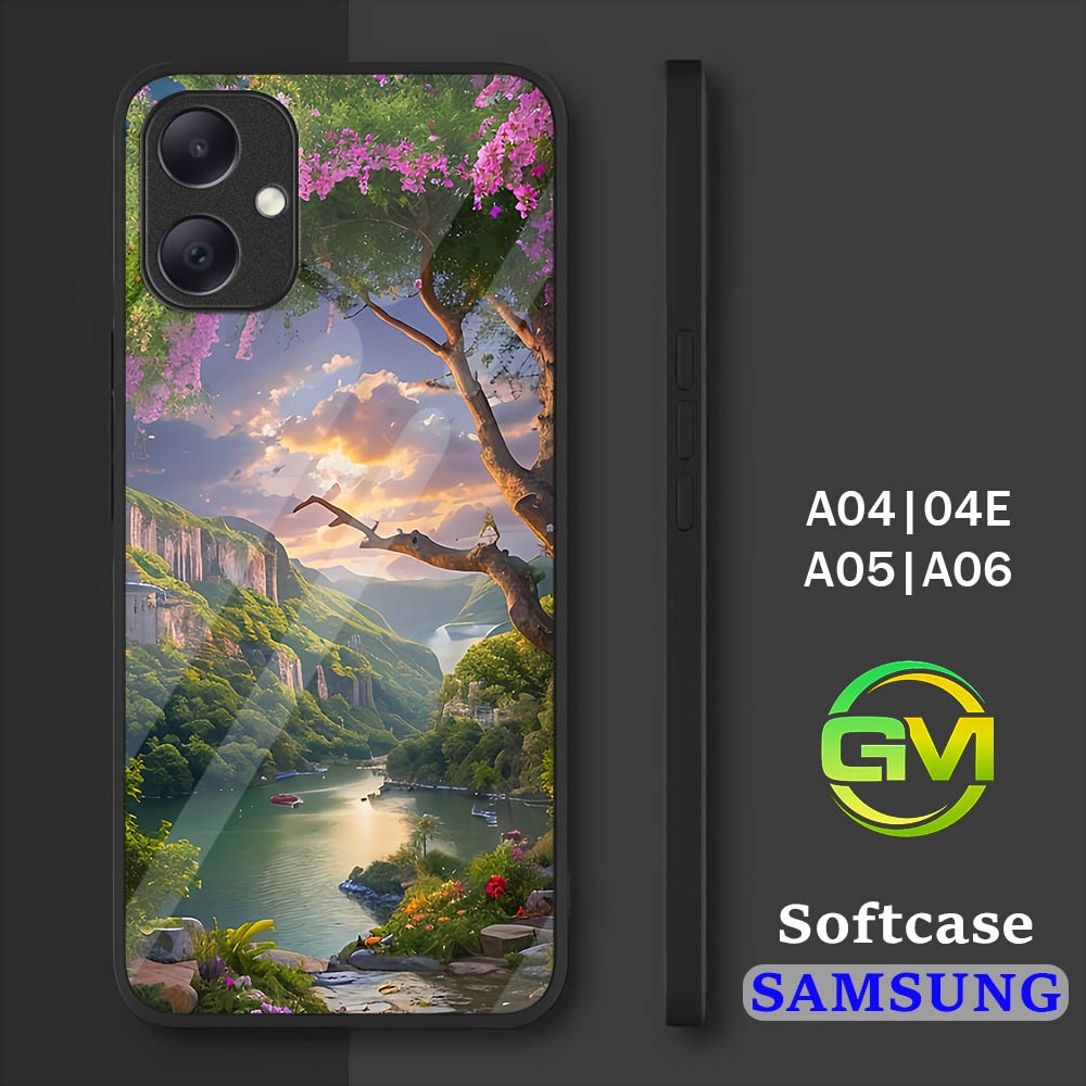 [GM58] Softcase Glitter Samsung A04 04E A05 A06 Casing Kesing Mika Protector Hp Case Glitter Glass R