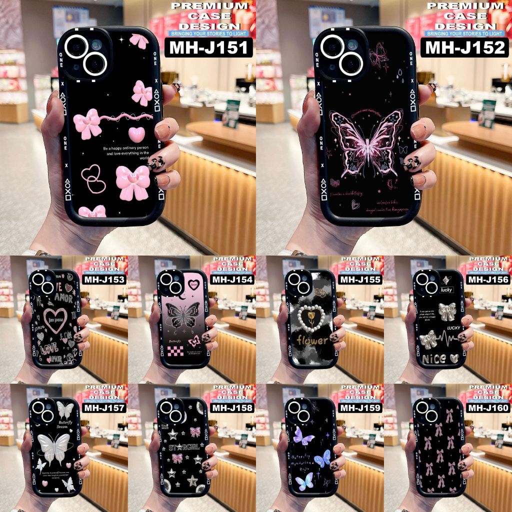 OPPO A98/A96/A83/A79/A78 4G/A78 5G/A77/A77S/A76/A36/A74/A71 ⭐️ CASE MOTIF CODE MH J151-J160 ⭐️ TYPE 