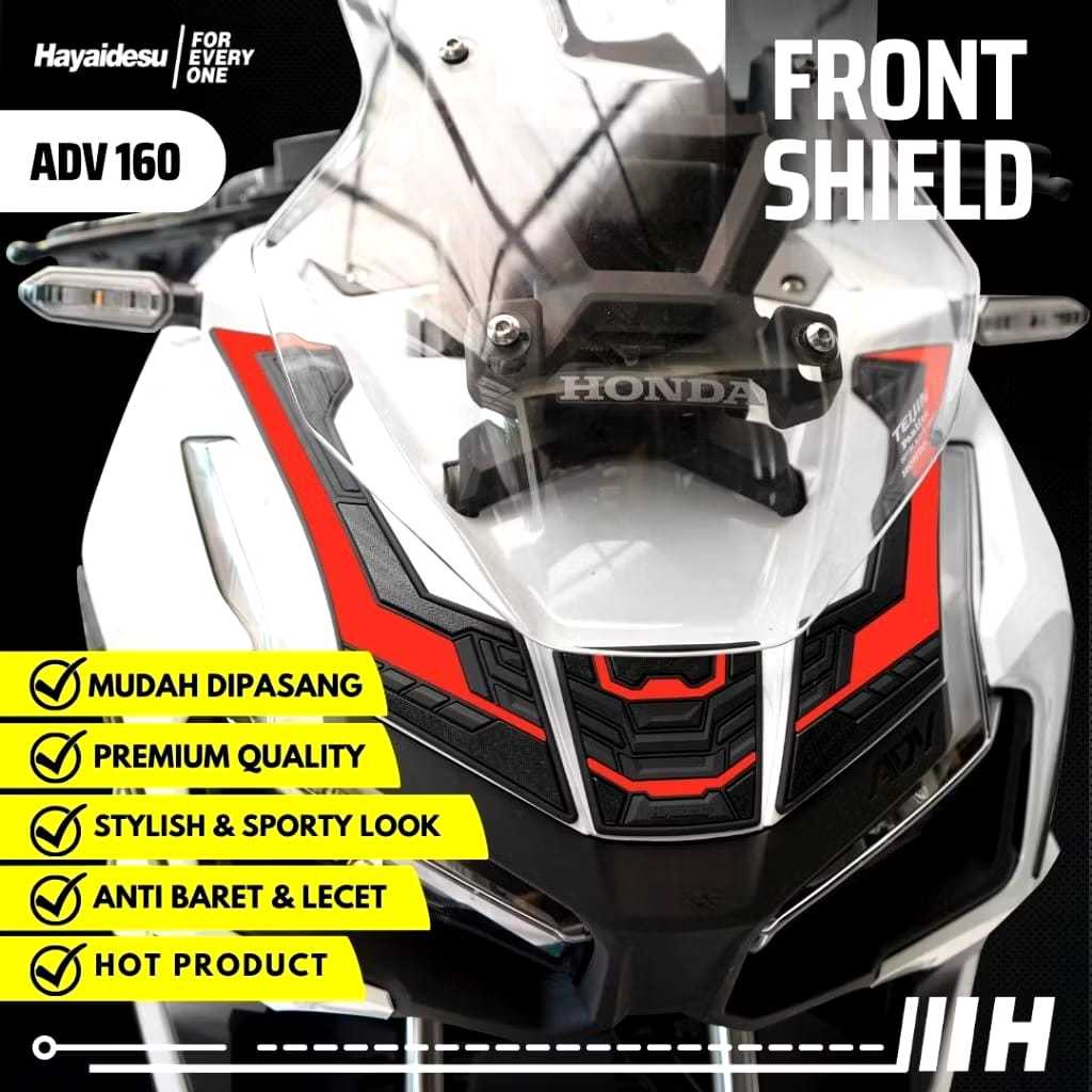 Honda ADV 160 ฝาครอบบอดี้ชิลด์หน้า Hayadesu