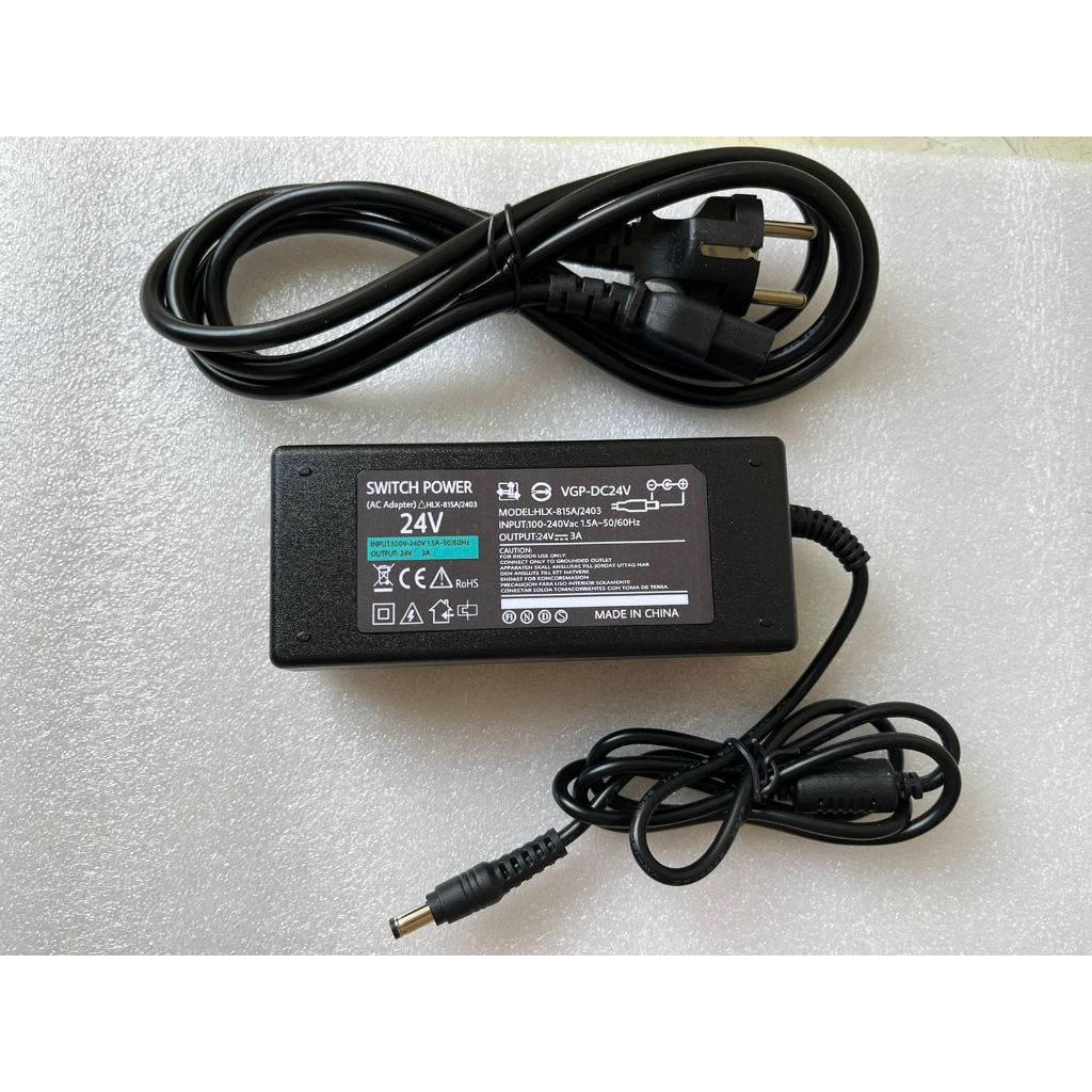 24V 3A ADAPTER รุ่น HLX-815A/2403