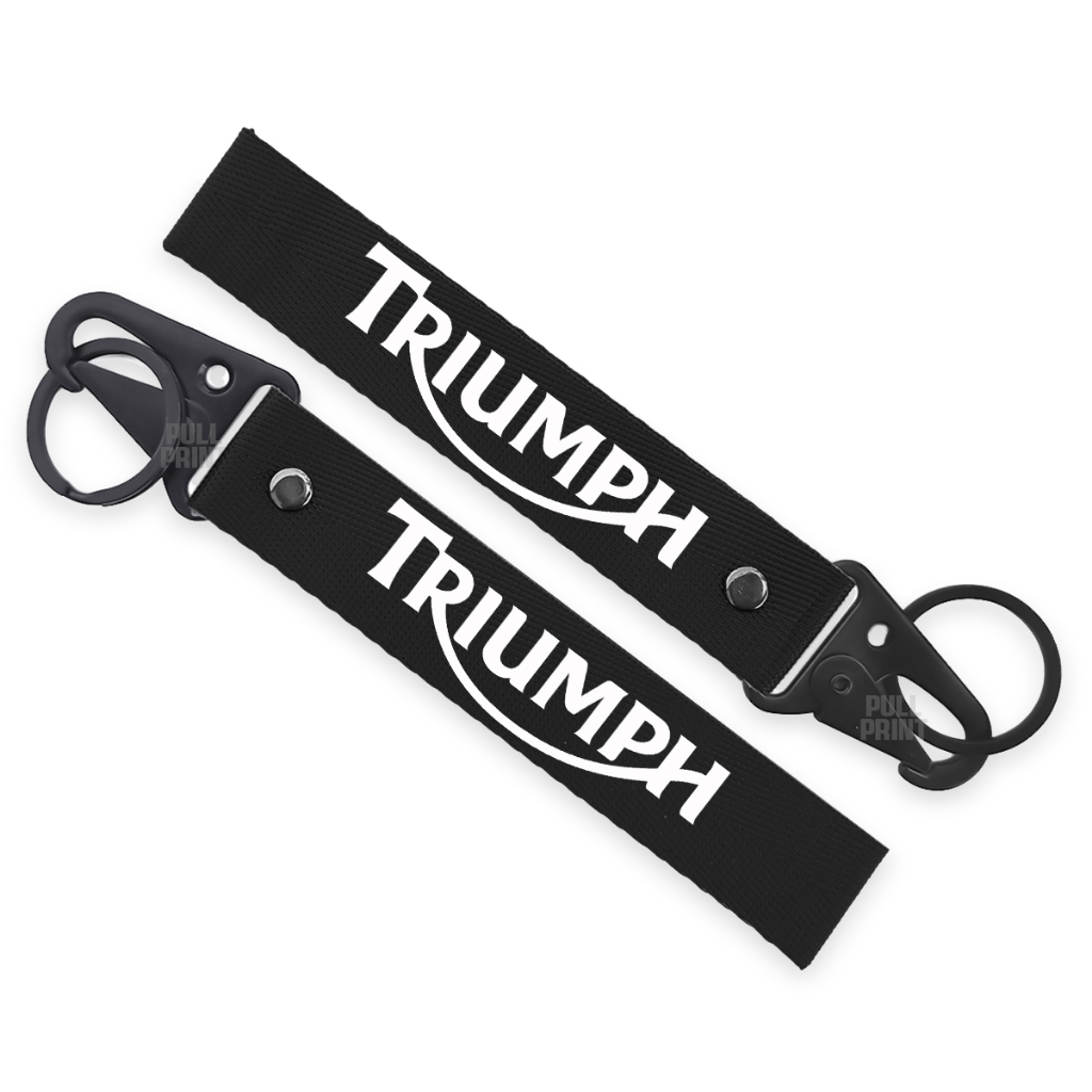 Gantungan Triumph พวงกุญแจมอเตอร์ไซค์ระดับพรีเมียม