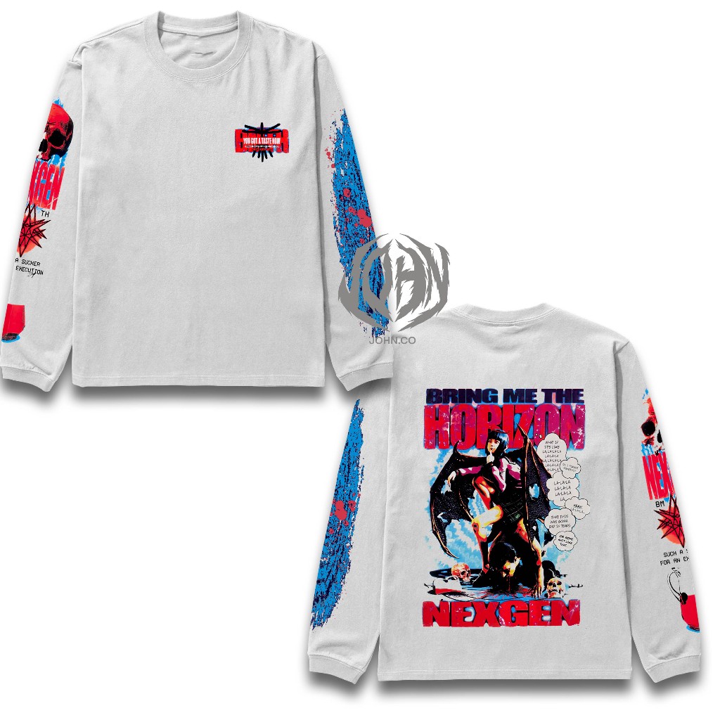 เสื้อยืดตัวยาว BMTH หลายแบบ - Loong Sleev BMTH