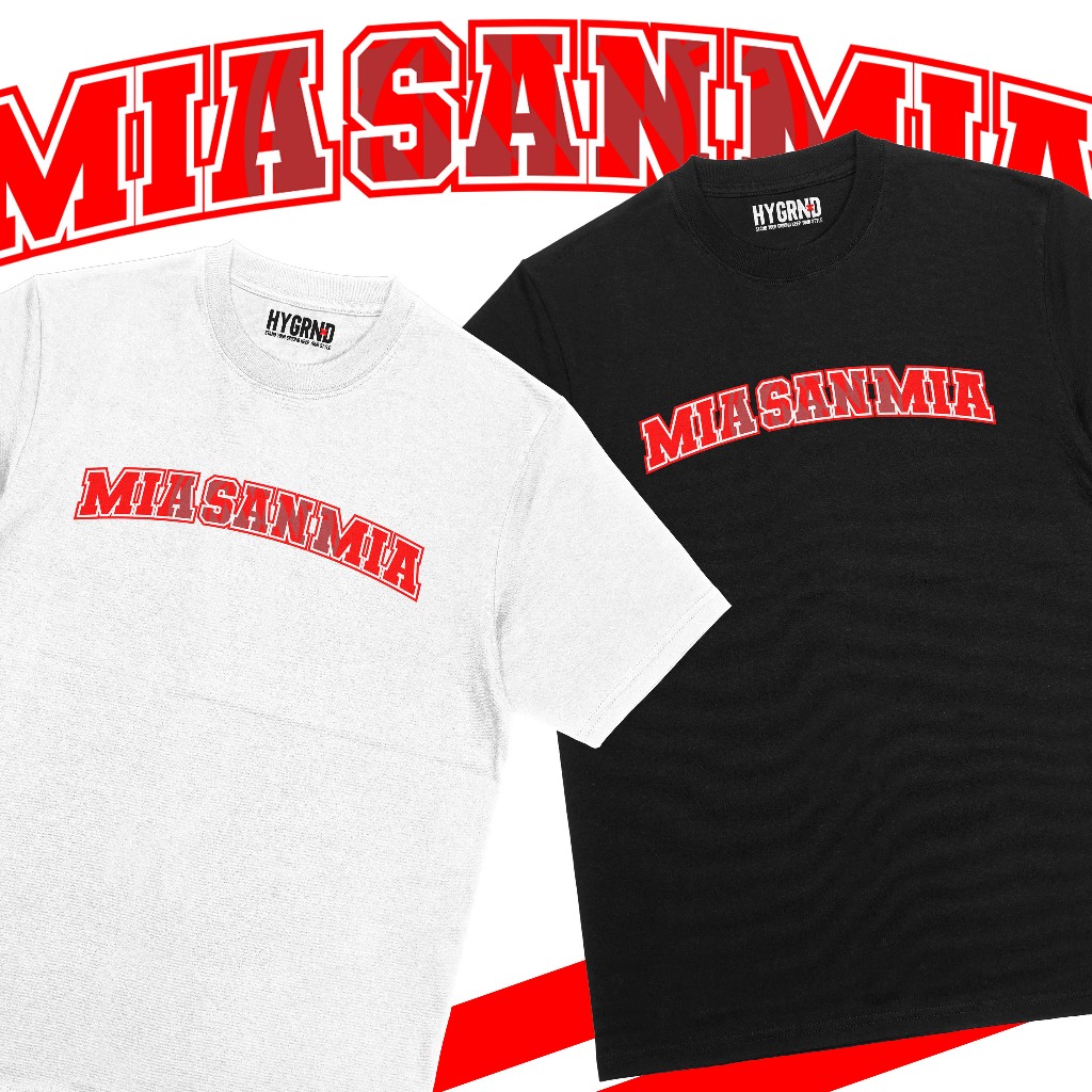 เสื้อยืด Heyground Bayern Munich "Mia San MIa Var" - Bayern Munich / Munchen