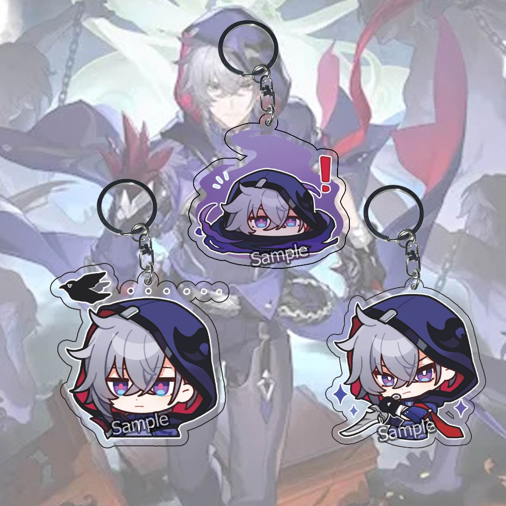 GANTUNGAN Honkai Star Rail Moze พวงกุญแจทั้งหมด - พวงกุญแจ - พวงกุญแจ - อะนิเมะ - เกม - HSR
