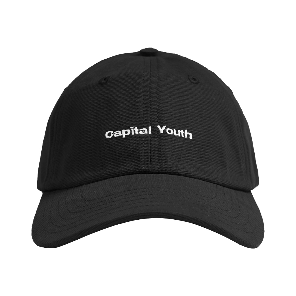 โลโก้เยาวชน Capital TYPE BLACK DAD CAP / POLO CAP