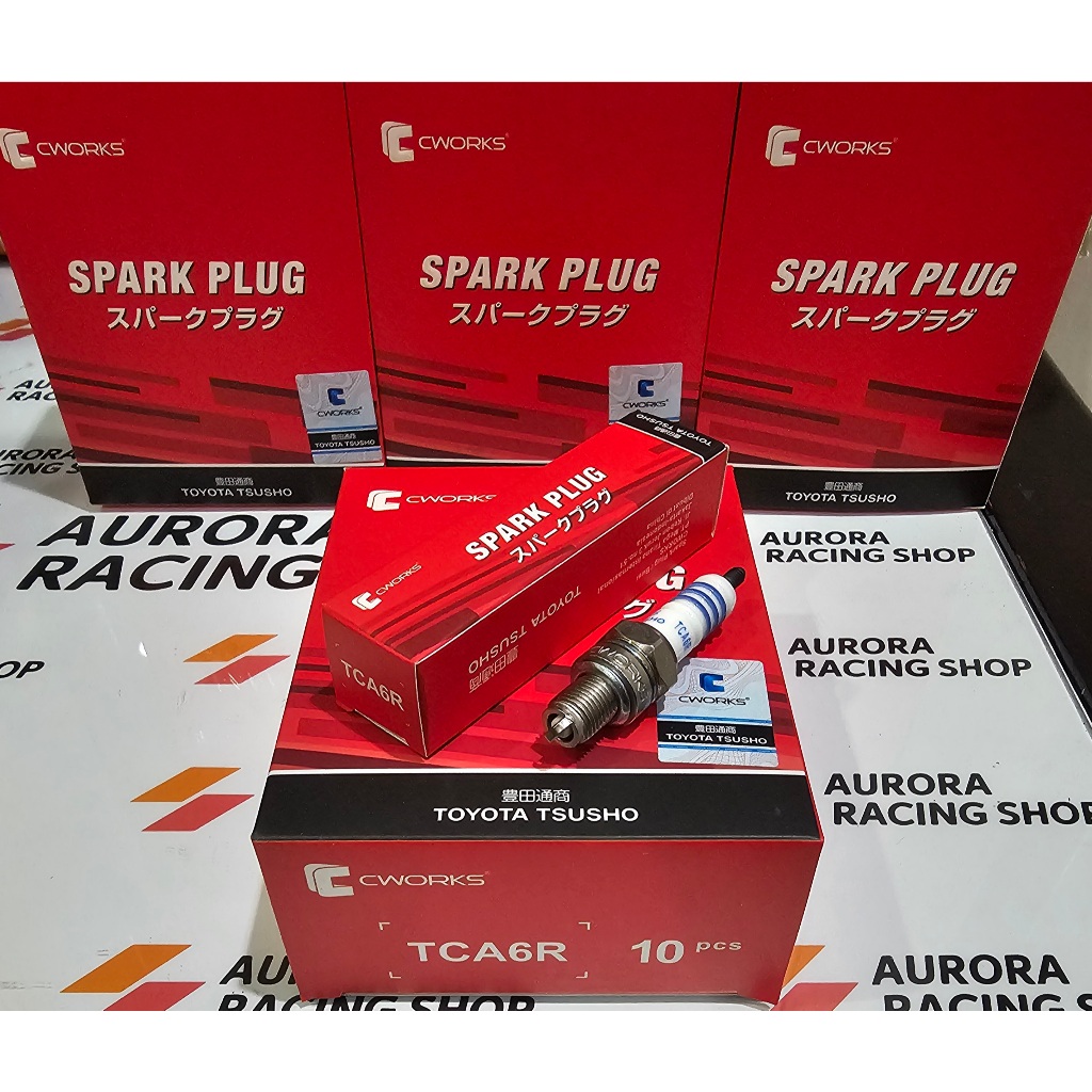 KAWASAKI KLX 150 / D TRACKER 150 / KSR PRO / KSR 110 MOTORCYCLE SPARK PLUG - CWORKS TCA6R / CR6HSA