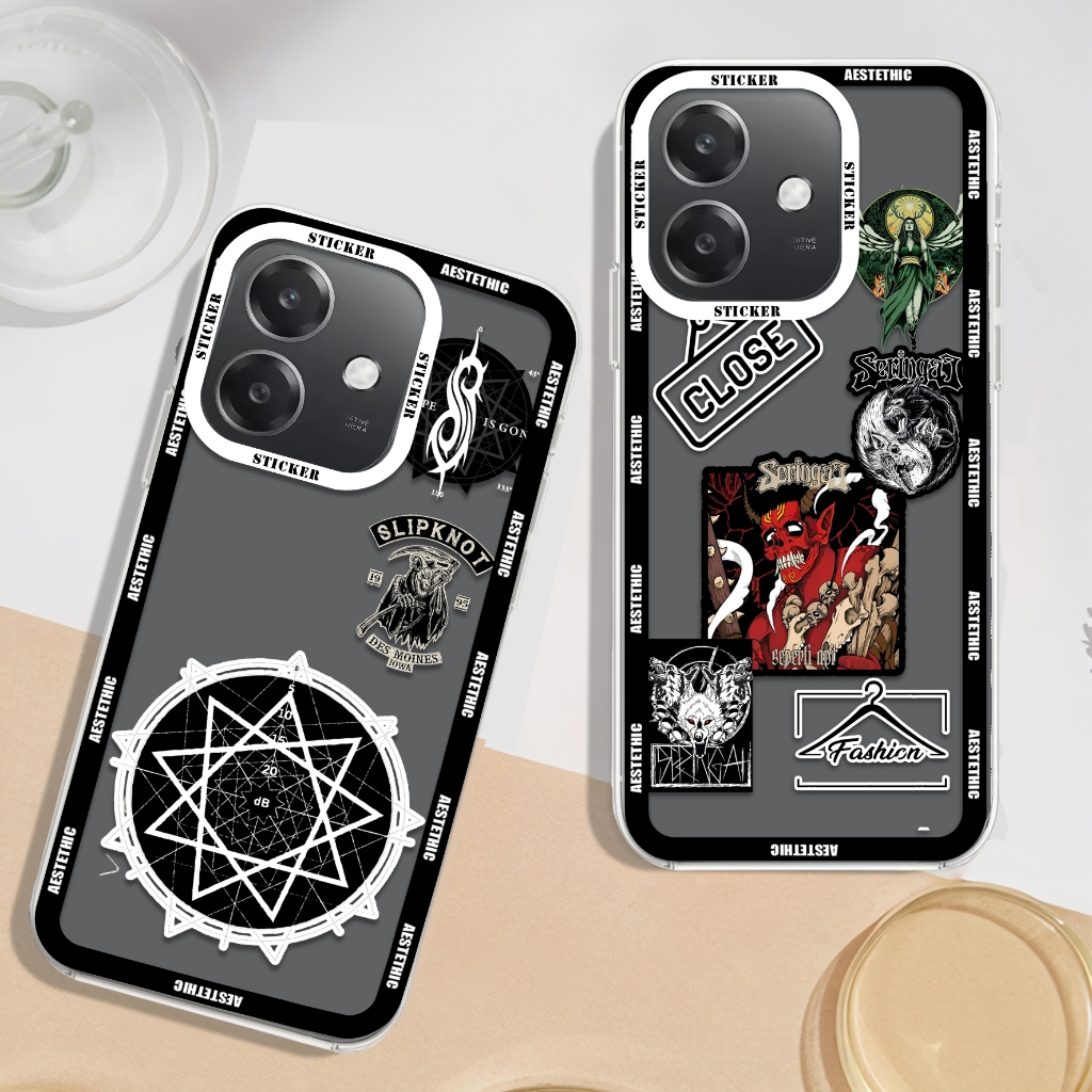 HP DY-1687 เคสโทรศัพท์แบบใสสําหรับ OPPO A3X 5G / OPPO A3 ใหม่ 2024 SILICON SOFTCASE