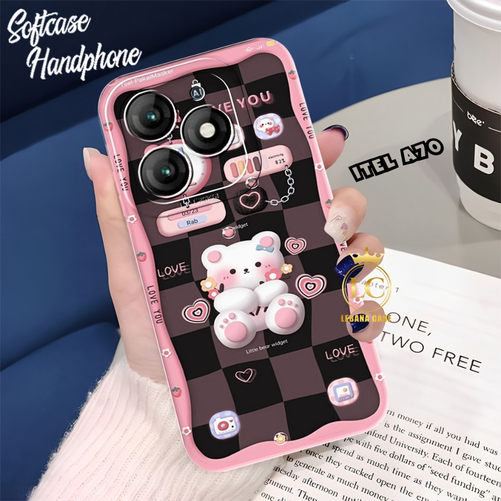 ล่าสุด Itel A70 2023 Softcase - ล่าสุด Itel A70 Case - ล่าสุด Itel A70 Casing - ล่าสุด Itel A70 Sili