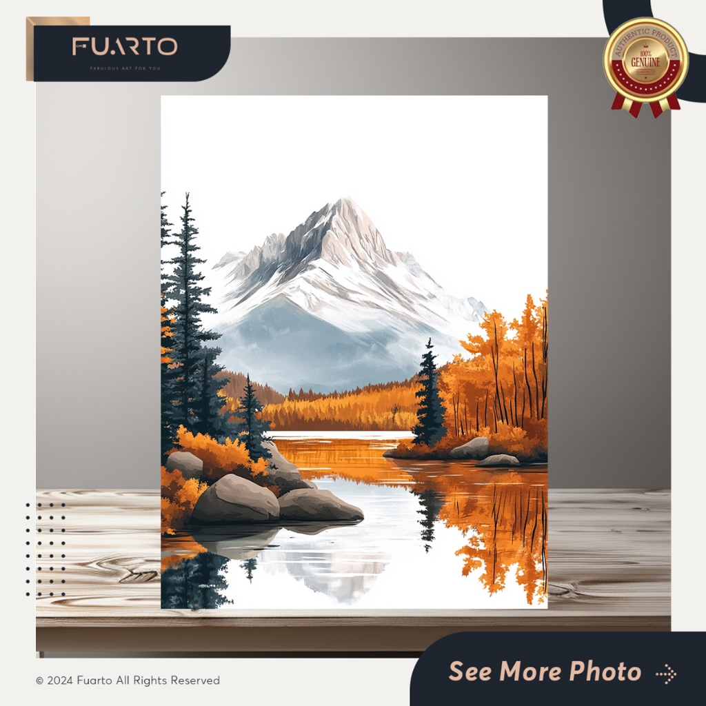 Iconic Place Andes ไม้ตกแต่งผนัง | ตกแต่งผนัง 30x40 12R GB