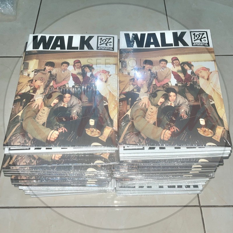 NCT 127 - WALK Album Podcast Poster SMini SMart Walk Crew Character • seeyoukmerch