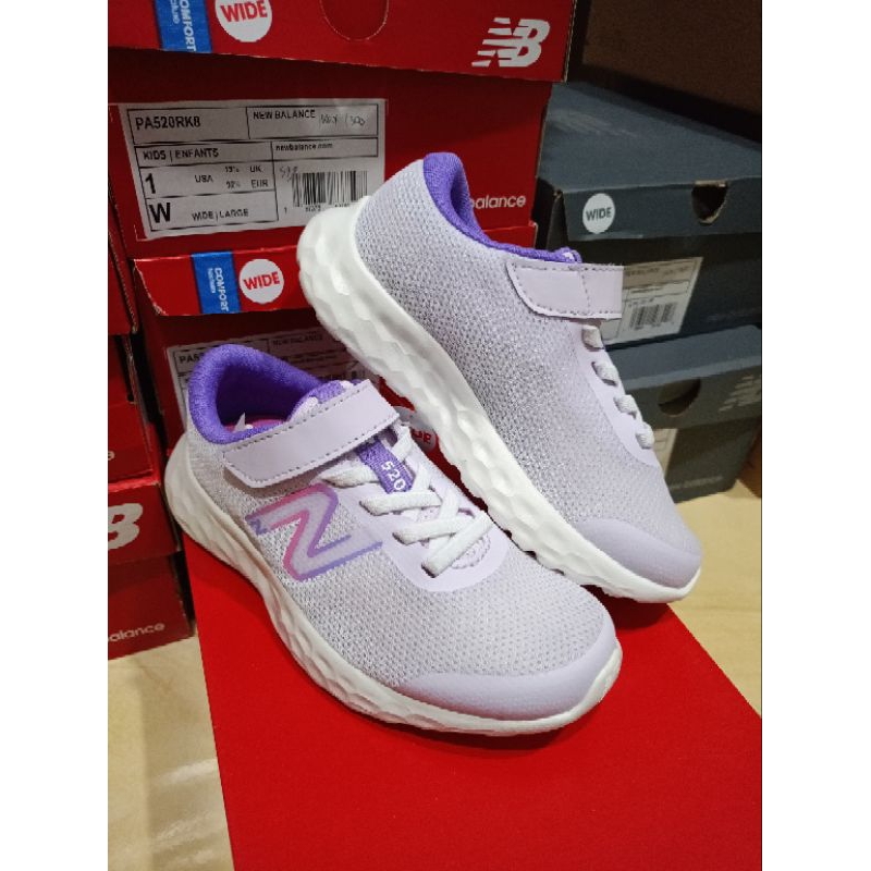 NEW BALANCE รองเท้าเด็กนิวบาลานซ์ PA520RK8 Ready size 30,31,321⁄2