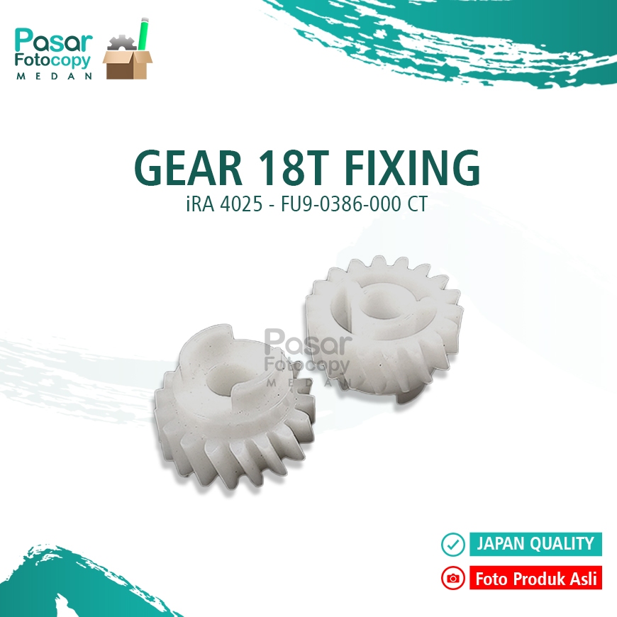 GEAR 18T FIXING iRA4025 - FU9-0386-000 CT