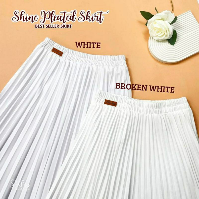 Shine PLEATED SKIRT (PLISKET SKIRT) BY SYALNA III