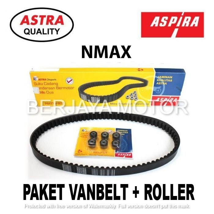 แพ็คเกจ Vanbelt + ORIGINAL ASPIRA NMAX ROLLER